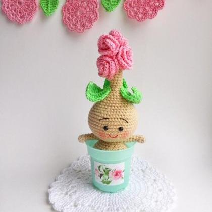 Rose Toy Plant Lover Gift Cactus Lover Expecting..