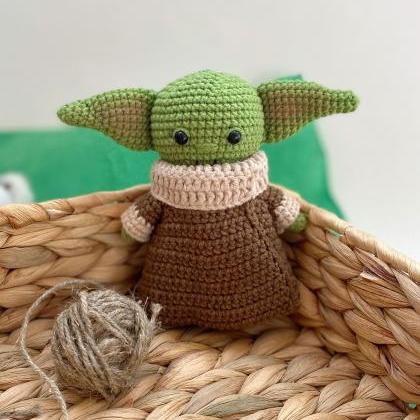 PATTERN Crochet baby alien doll Bab..