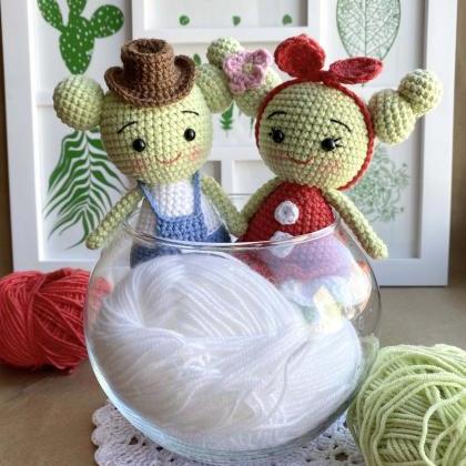 Cactus Doll Cactus Lover Gift Cactus Theme And..