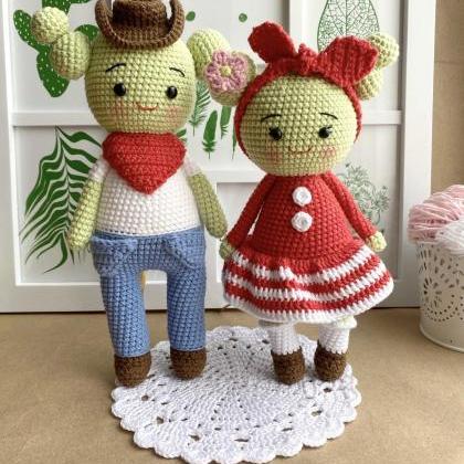 Cactus Doll Cactus Lover Gift Cactus Theme And..