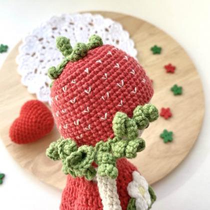 Strawberry Doll Mother Gift Plant Lady Gift Plant..