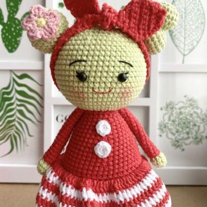 PATTERN Crochet cactus doll Amiguru..